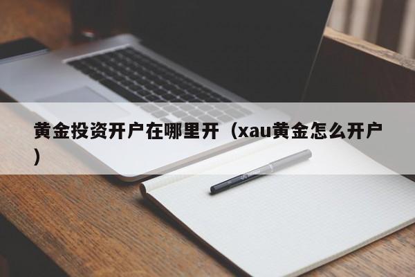 黄金投资开户在哪里开（xau黄金怎么开户）